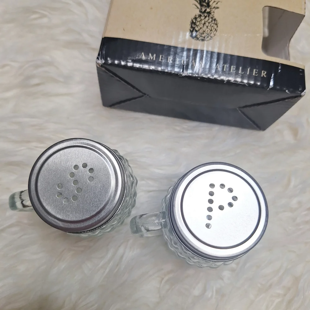 American Atelier Pineapple salt and pepper shakers